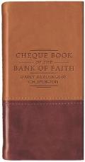 Chequebook of the Bank of Faith - Tan/Burgundy