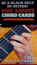 50 Guitar Flash Cards: Kids' Karate Chord Cards