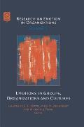 Emotions in Groups, Organizations and Cultures