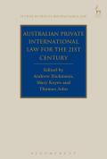 Australian Private International Law for the 21st Century: Facing Outwards