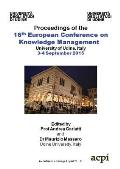 Eckm 2015 - Proceedings of the 16th European Conference on Knowledge Management