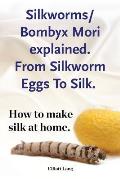 Silkworms Bombyx Mori explained. From Silkworm Eggs To Silk. How to make silk at home.