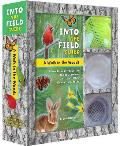A Walk in the Woods: Into the Field Guide: A Hands-On Introduction to Cool, Common Critters, Trees, Flowers, and Rocks [With Paperback Book and Mesh C