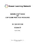 Bowen Ehs Book of CSP Exam Practice Problems