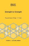 Strength to Strength: Essays in Honor of Shaye J. D. Cohen