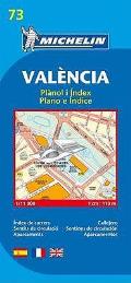 Michelin Valencia Map 73 Planol i Index Plano e Indice