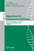 Algorithms for Computational Biology: 6th International Conference, Alcob 2019, Berkeley, Ca, Usa, May 28-30, 2019, Proceedings