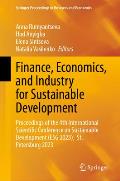 Finance, Economics, and Industry for Sustainable Development: Proceedings of the 4th International Scientific Conference on Sustainable Development (E