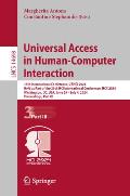 Universal Access in Human-Computer Interaction: 18th International Conference, Uahci 2024, Held as Part of the 26th Hci International Conference, Hcii