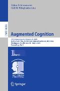 Augmented Cognition: 18th International Conference, AC 2024, Held as Part of the 26th Hci International Conference, Hcii 2024, Washington,