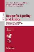 Design for Equality and Justice: Interact 2023 Ifip Tc 13 Workshops, York, Uk, August 28 - September 1, 2023, Revised Selected Papers, Part I