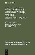 Ausgew?hlte Werke, Bd 12, Gottsched-Bibliographie