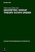 Geometric Group Theory Down Under