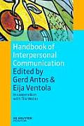 Handbook of Interpersonal Communication