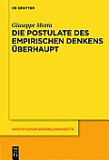 Die Postulate des empirischen Denkens ?berhaupt