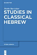 Studies in Classical Hebrew