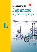Langenscheidt Japanese at your fingertips