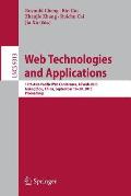 Web Technologies and Applications: 17th Asia-Pacific Web Conference, Apweb 2015, Guangzhou, China, September 18-20, 2015, Proceedings