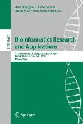 Bioinformatics Research and Applications: 12th International Symposium, Isbra 2016, Minsk, Belarus, June 5-8, 2016, Proceedings