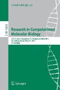 Research in Computational Molecular Biology: 21st Annual International Conference, Recomb 2017, Hong Kong, China, May 3-7, 2017, Proceedings