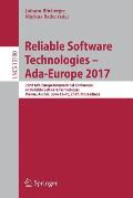 Reliable Software Technologies - Ada-Europe 2017: 22nd Ada-Europe International Conference on Reliable Software Technologies, Vienna, Austria, June 12
