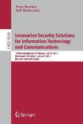 Innovative Security Solutions for Information Technology and Communications: 10th International Conference, Secitc 2017, Bucharest, Romania, June 8-9,