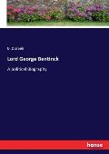 Lord George Bentinck: A political Biography