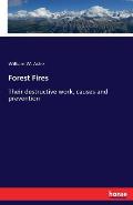 Forest Fires: Their destructive work, causes and prevention