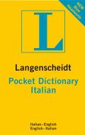 Langenscheidt Pocket Dictionary Italian