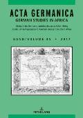 Acta Germanica: German Studies in Africa