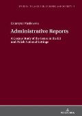 Administrative Reports: A Corpus Study of the Genre in the EU and Polish National Settings