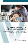 University marketing to attract foreign students