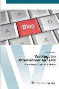 Weblogs im Unternehmenseinsatz