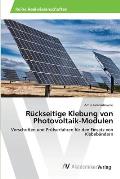 R?ckseitige Klebung von Photovoltaik-Modulen