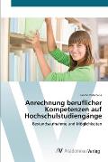 Anrechnung beruflicher Kompetenzen auf Hochschulstudieng?nge