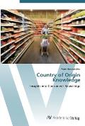 Country of Origin Knowledge