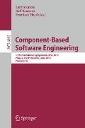 Component-Based Software Engineering: 13th International Symposium, Cbse 2010, Prague, Czech Republic, June 23-25, 2010, Proceedings