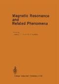 Magnetic Resonance and Related Phenomena: Proceedings of the Xxth Congress Ampere, Tallinn, August 21-26, 1978