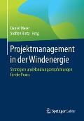 Projektmanagement in Der Windenergie: Strategien Und Handlungsempfehlungen F?r Die PRAXIS