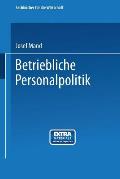 Betriebliche Personalpolitik