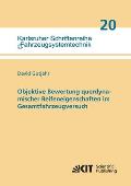 Objektive Bewertung querdynamischer Reifeneigenschaften im Gesamtfahrzeugversuch