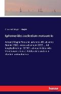 Ephemerides coelestium motuum Io: Antonij Magini Patauini, ad annos 40. ab anno Domini 1581. vsque ad annum 1620 ... Ad longitudinem gr. 32.30'. sub q