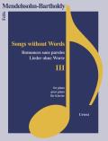 Lieder Ohne Worte III