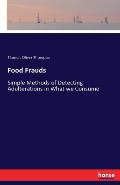 Food Frauds: Simple Methods of Detecting Adulterations in What we Consume