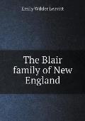 The Blair family of New England