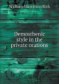 Demosthenic style in the private orations