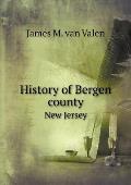 History of Bergen county New Jersey