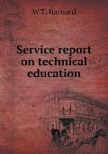 Service report on technical education