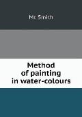 Method of painting in water-colours