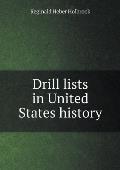 Drill lists in United States history